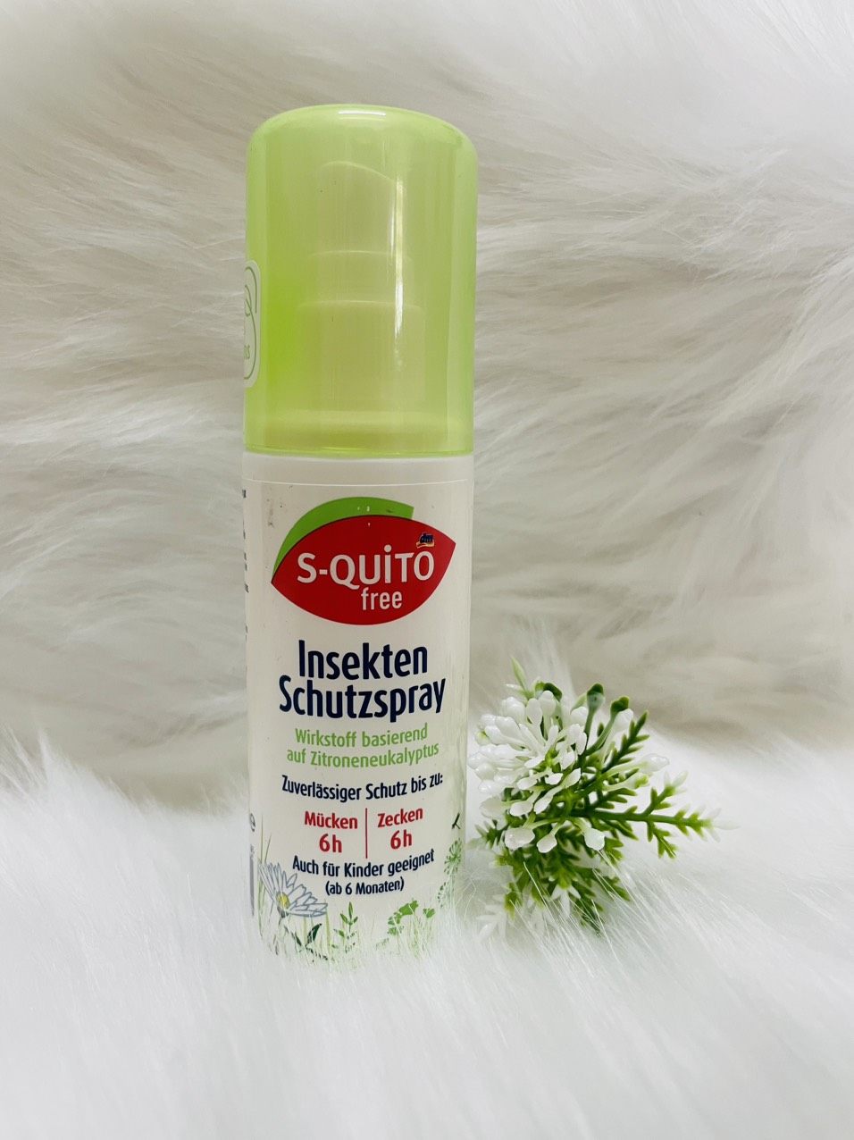 Spray anti-mosquito bites and insect bites s-quito German