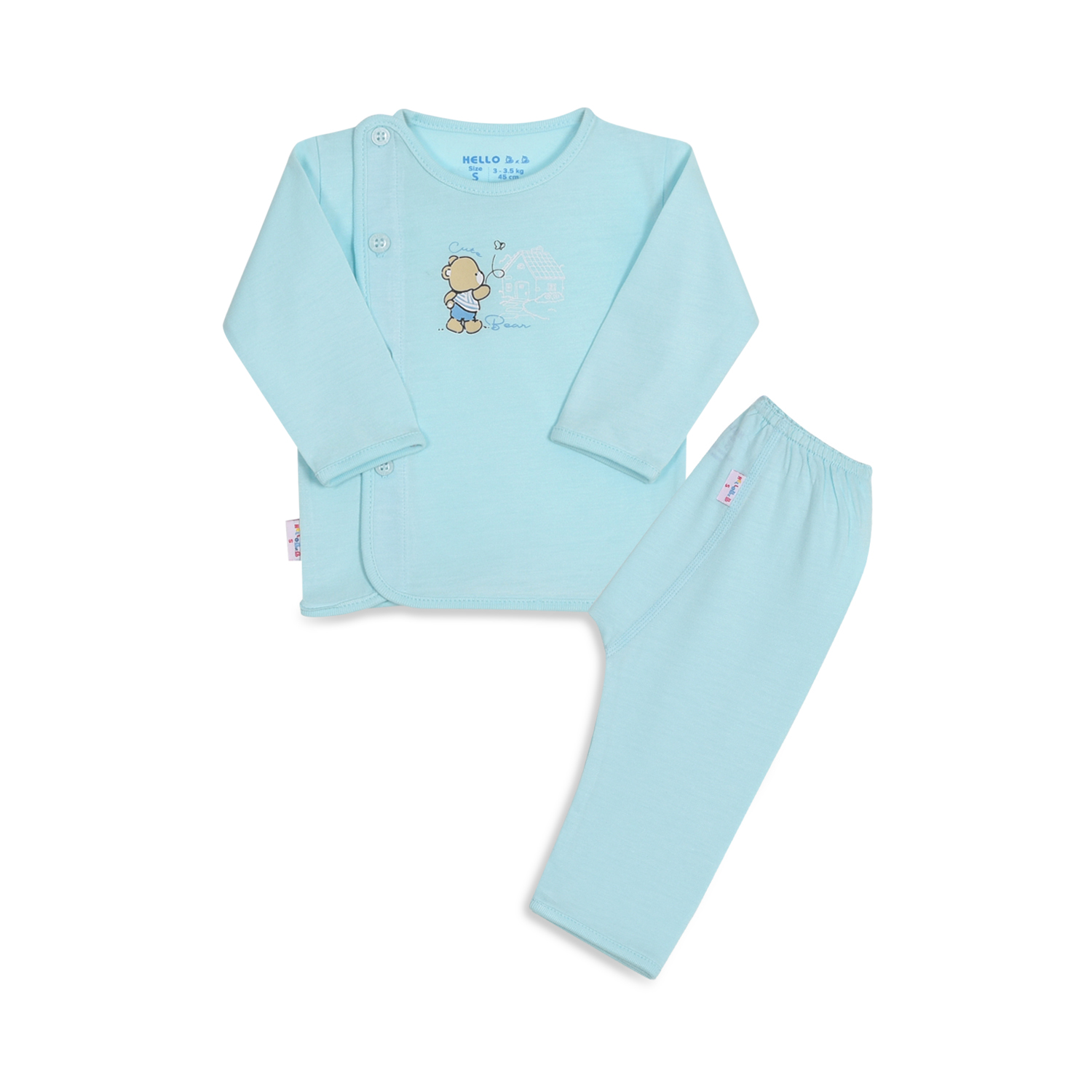 BỘ SƠ SINH BÁC SĨ VIỀN TAY DÀI 1326- HELLO BB