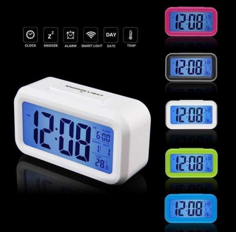 Dong ho bao thuc, Đồng hồ led - Đồng Hồ LCD Led Để Bàn HD51 Thông Minh Tích Hợp 4 Chức Năng: Đồng hồ, Báo thức, Nhiệt kế, Lịch. Thiết Kế Nhỏ Gọn, Sử Dụng Đơn Giản - BH 1 đổi 1 bán chạy