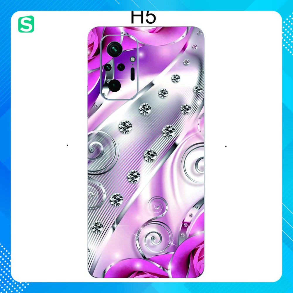 Miếng Dán Skin mặt lưng full viền Redmi note 10 pro / note 10 / note 10s / note 9 / note 9pro / note 8 / mi 11 / mi 11li