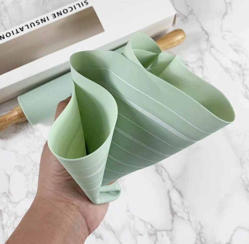 Thảm silicon - Thanh cán bột