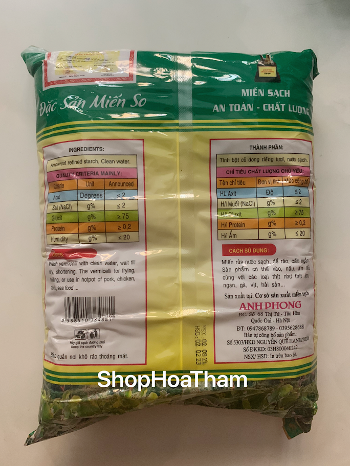 [hcm] Miến dong làng so- Miến dong Hà Nội