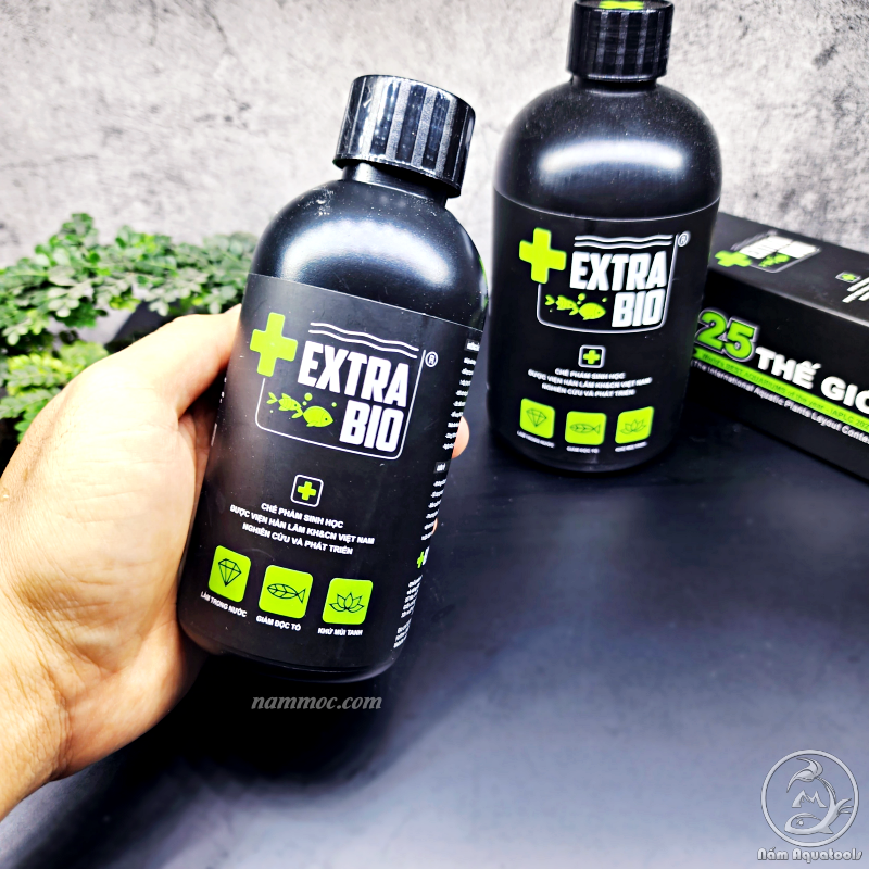 Vi Sinh ExTra Bio | Vi Sinh Sống Cao Cấp Cho Hồ Cá Thuỷ Sinh (chai nhỏ 125mL, 250mL)