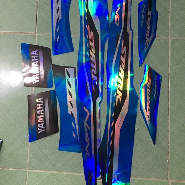 Tem sirius 110 xanh spark nano crom