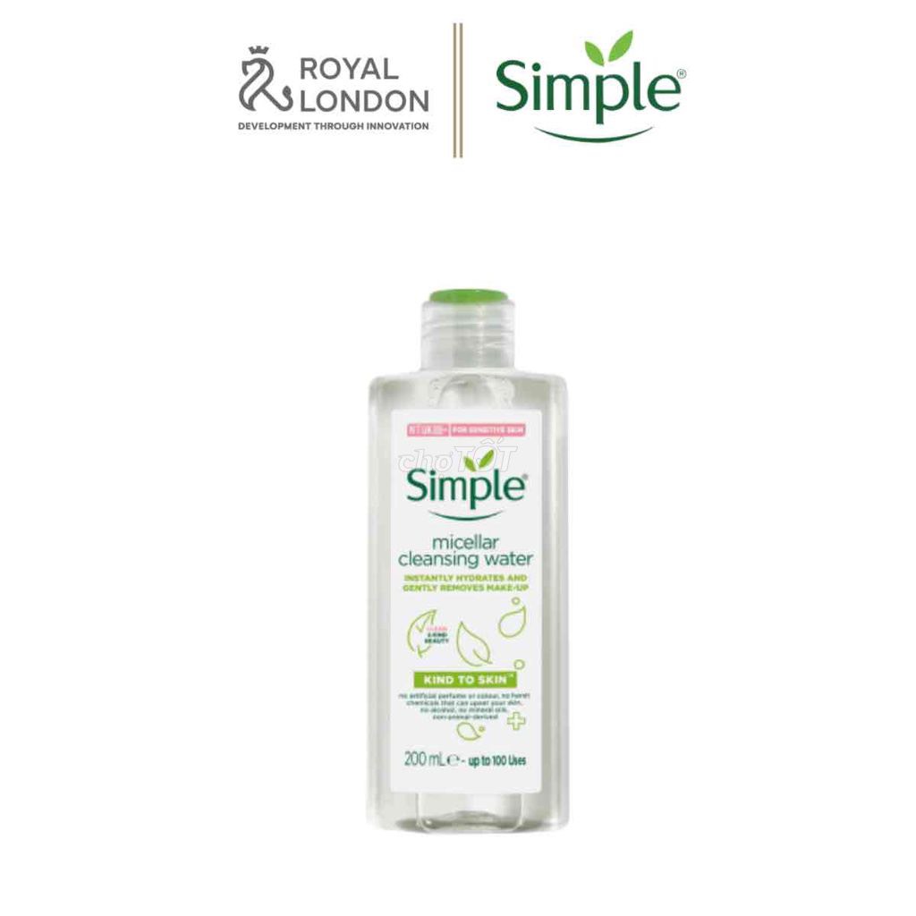 Nước tẩy trang simple 200ml