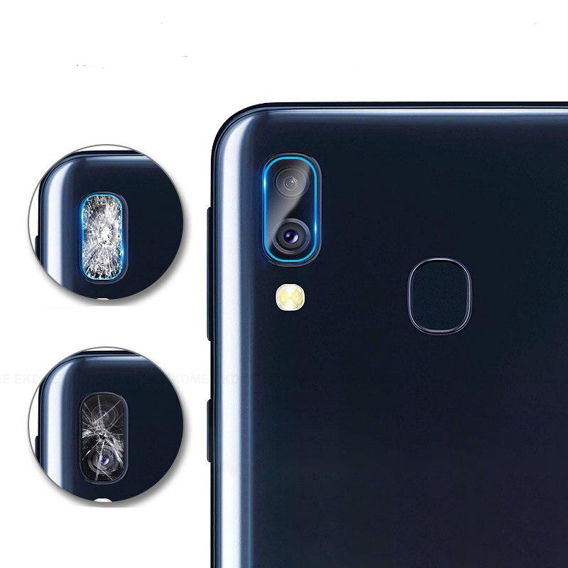 [HCM]Combo cường lực dẻo Samsung A20 2 decal carbon và 2 miếng dán camera