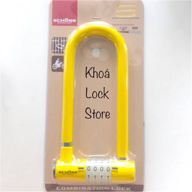 [HCM]Khoá số càng dài 140mm SCHONE SC-803