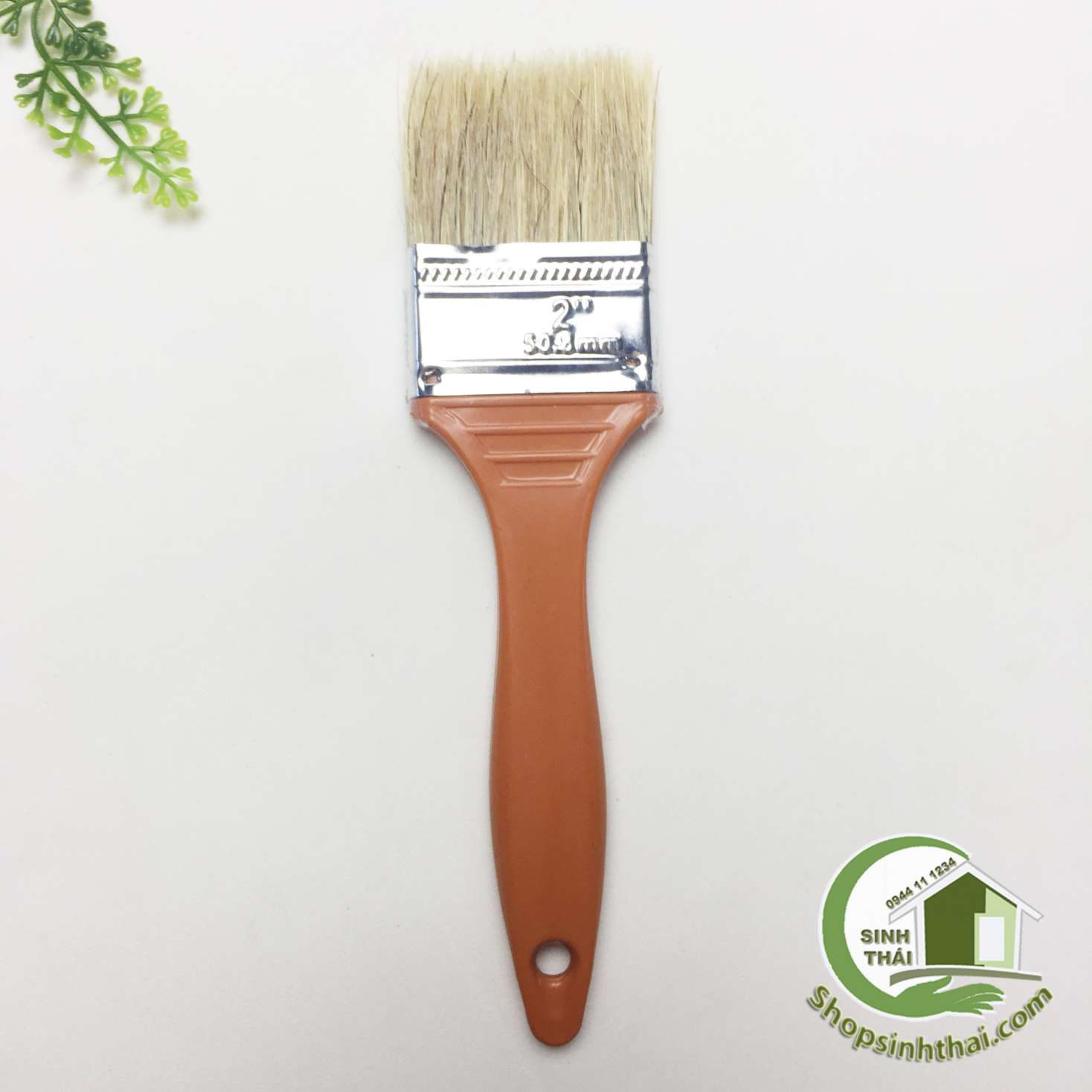 [HCM]Cây cọ quét sơn - chổi quét sơn lông vàng 2 phân