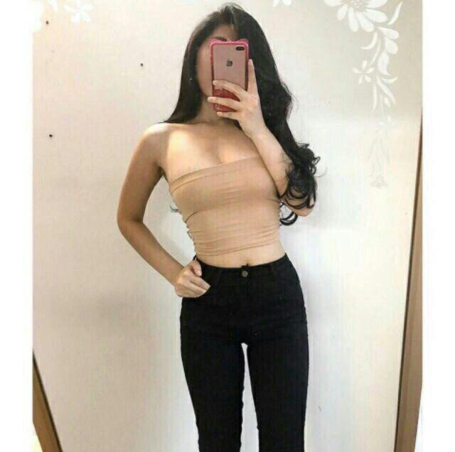 áo ống vải thun TC nữ
