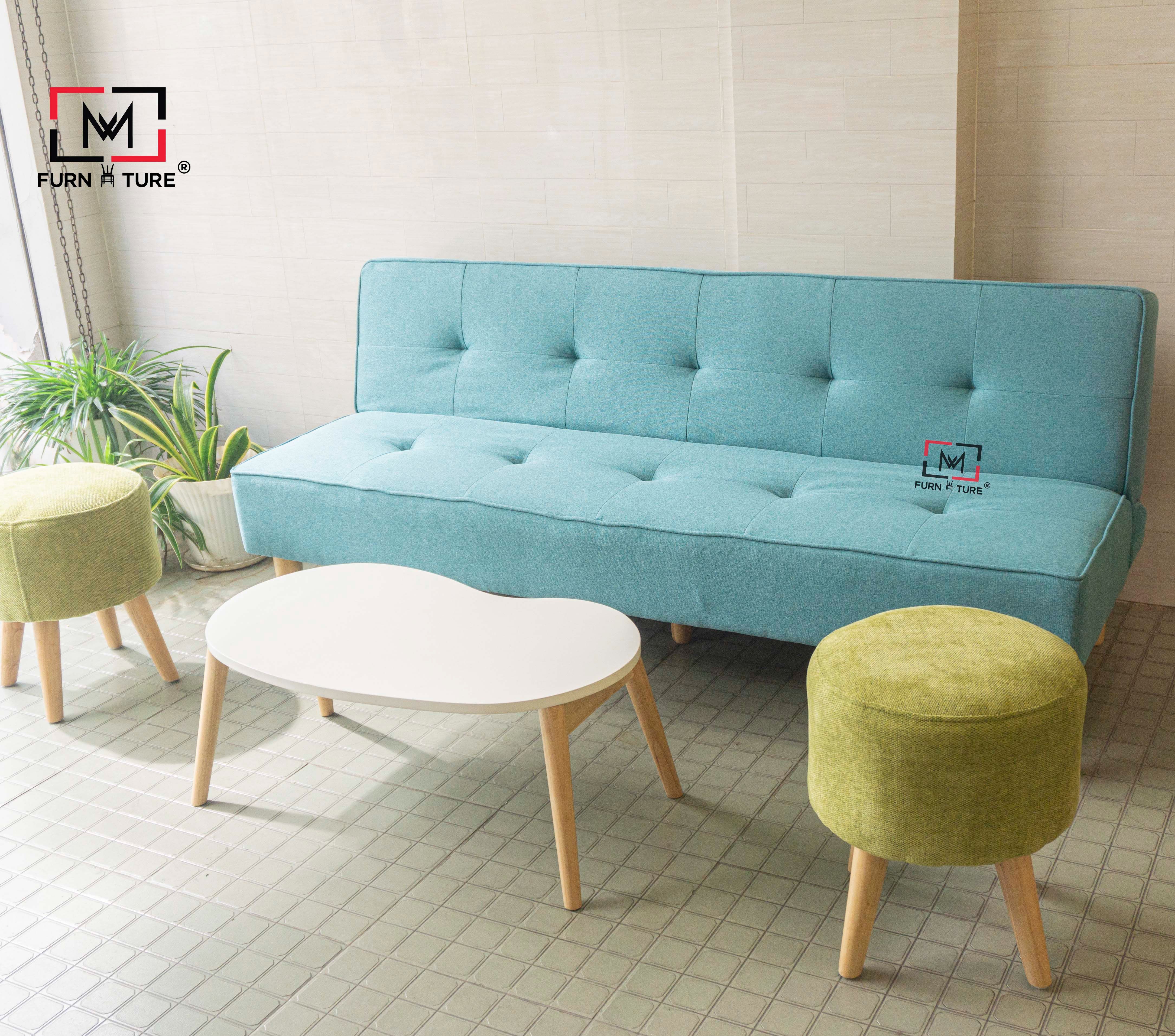 [HCM]BÀN TRÀ/ SOFA PHÒNG KHÁCH KIỂU HẠT ĐẬU CHÂN GẤP GỌN - D TABLE