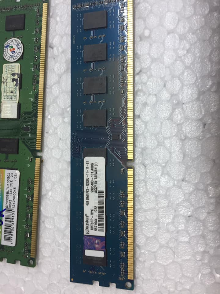 Ram Ddr3 Desktop Pc 4Gb Bus 1333 / 1600