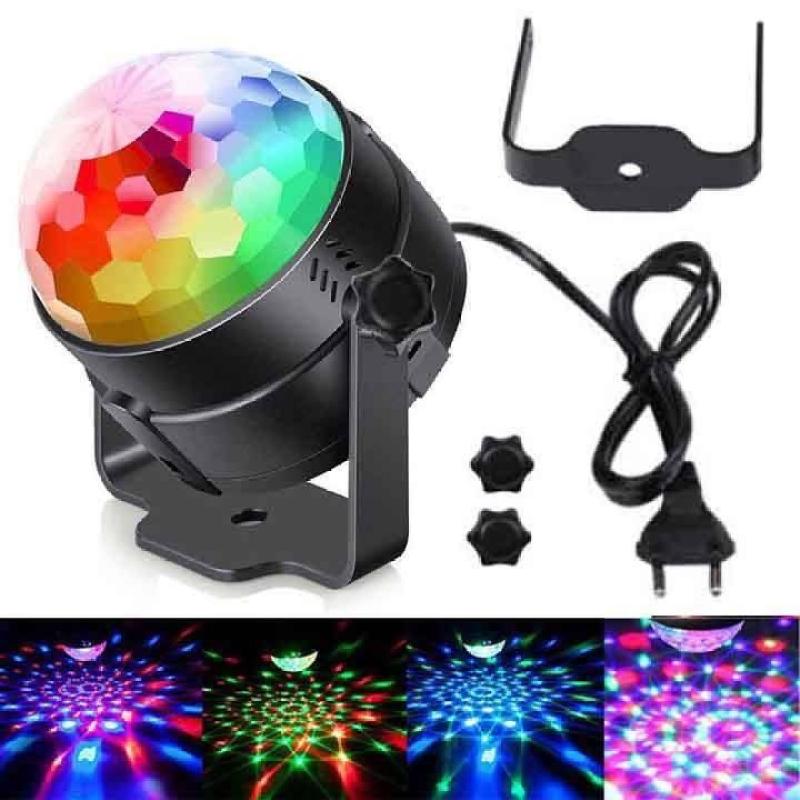 ĐÈN LED 3W RGB Quay Ma Thuật Bóng Đèn Sân Khấu Chiếu Đèn Vũ Trường Đảng Lễ Hội Trang Trí Đám Cưới