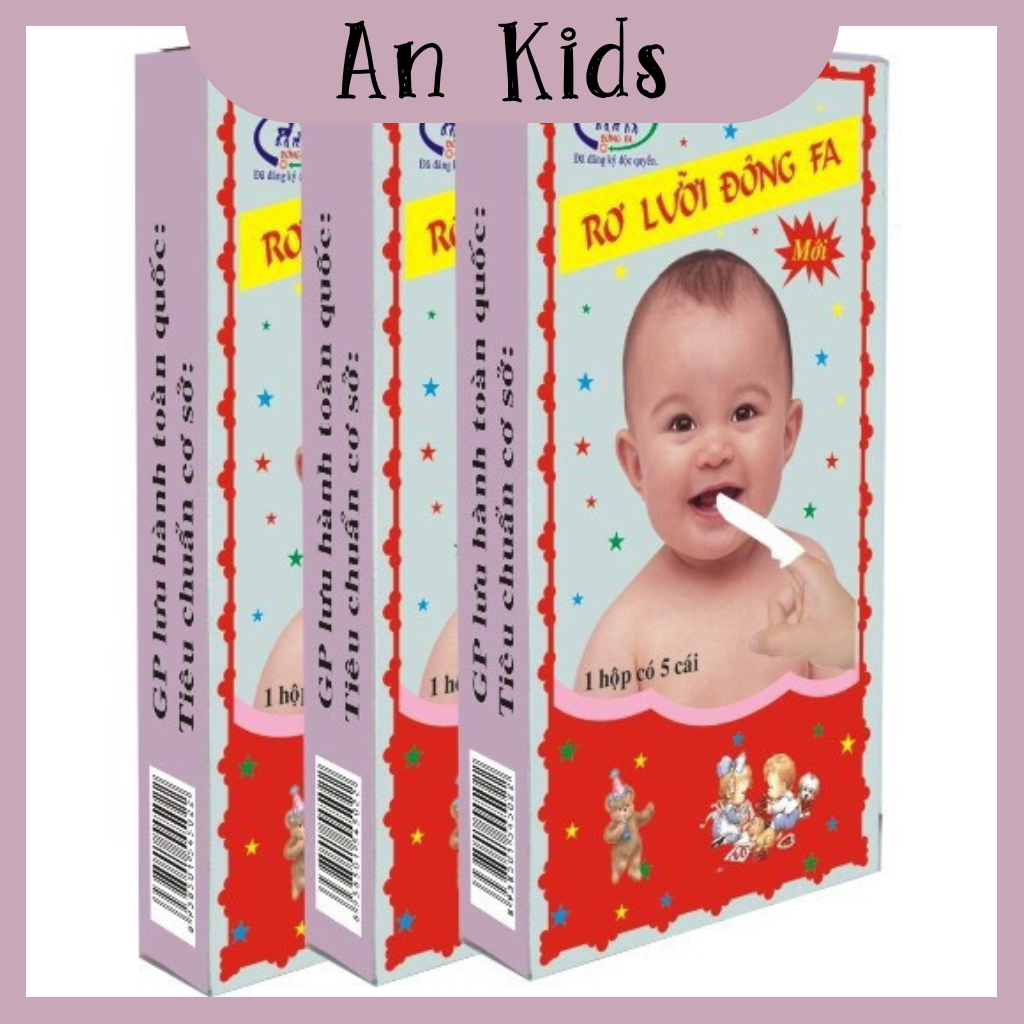 Rơ lưỡi đông pha không mùi vệ sinh cho bé
