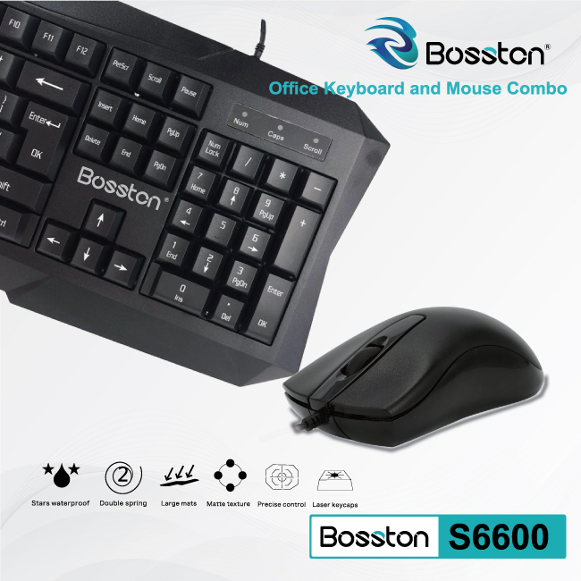 Combo Phím + Chuột Bosston S6600