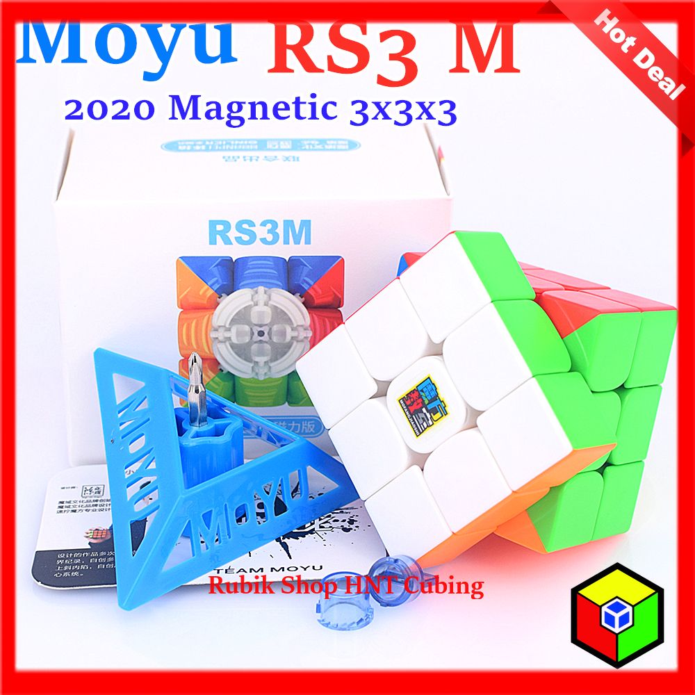 Rubik 3x3 MoYu RS3 M 2020 - RS3M 2020 Plus - Angstrom RS3 M 2020+