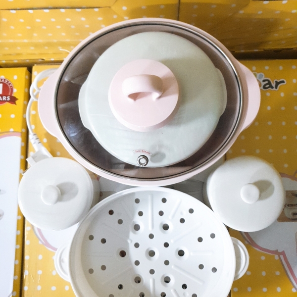 (BẢN QUỐC TẾ) NỒI NẤU CHÁO BEAR 1.6L