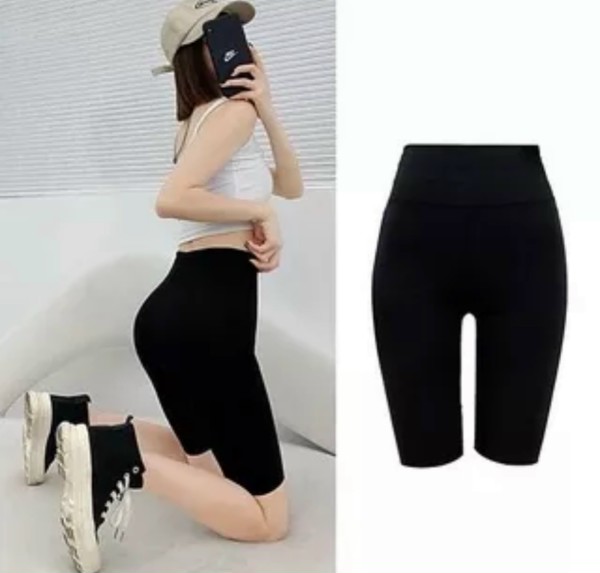 QUẦN LEGGING LỬNG CHẤT THUN THÁI CO DÃN 4 CHIỀU TÔN DÁNG NÂNG MÔNG