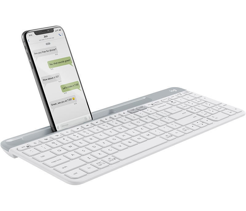 Bàn Phím Không Dây Bluetooth Logitech K580 - Hàng chính hãng