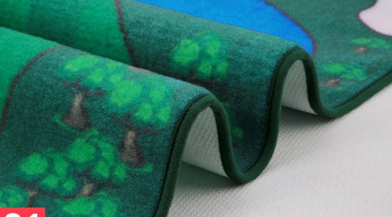 Thảm tập Putting Golf 300x80cm - Golf Putting Green Mat, Golf Practice Training Aid, Foldable Golf Training Mat, Golf Practice Putter Equipment for Indoor