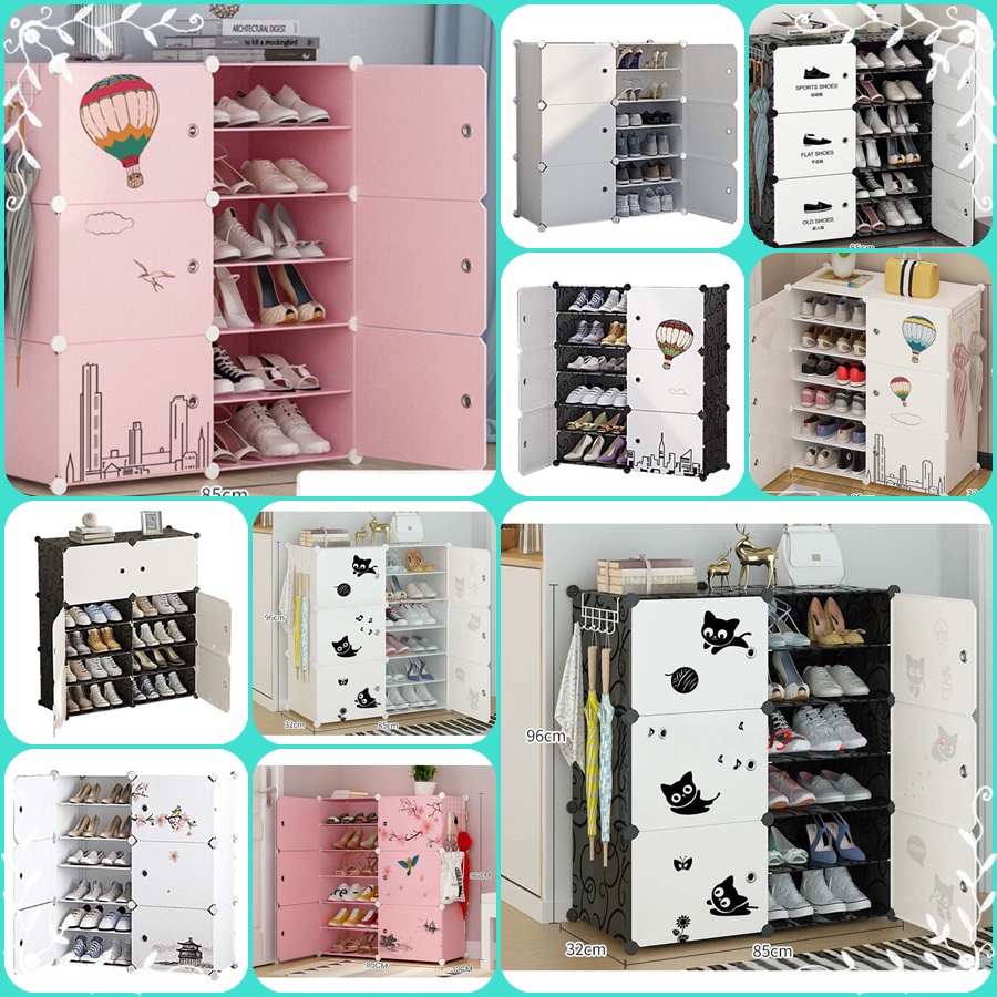 [HCM]Tủ Giày lắp ghép 12 ô mẫu mới .