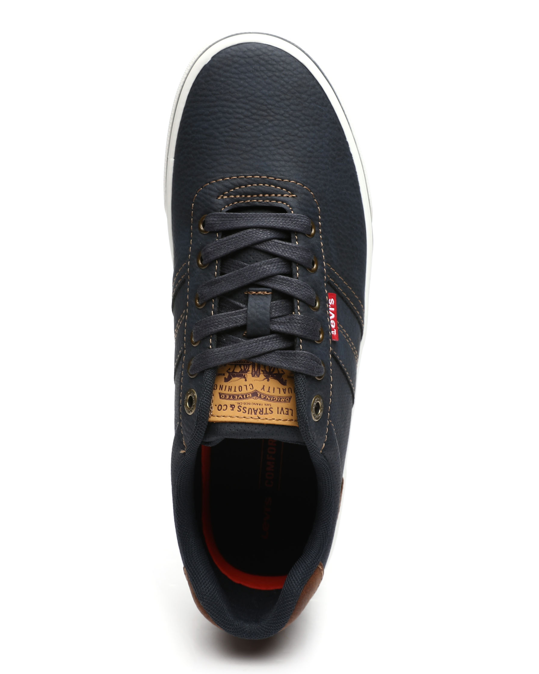 [HCM]Giày Nam Levis Miles Tumbled Wax/TAN Sneakers