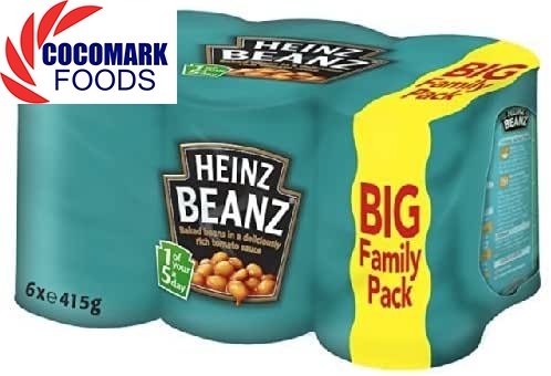 Lốc 6 Lon Đậu sốt cà chua Heinz Baked Bean 415g