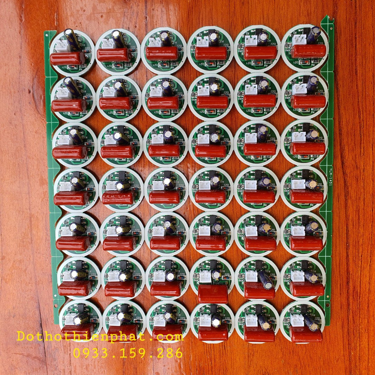 Bo mạch LED đèn thờ pha lê siêu sáng 2mm