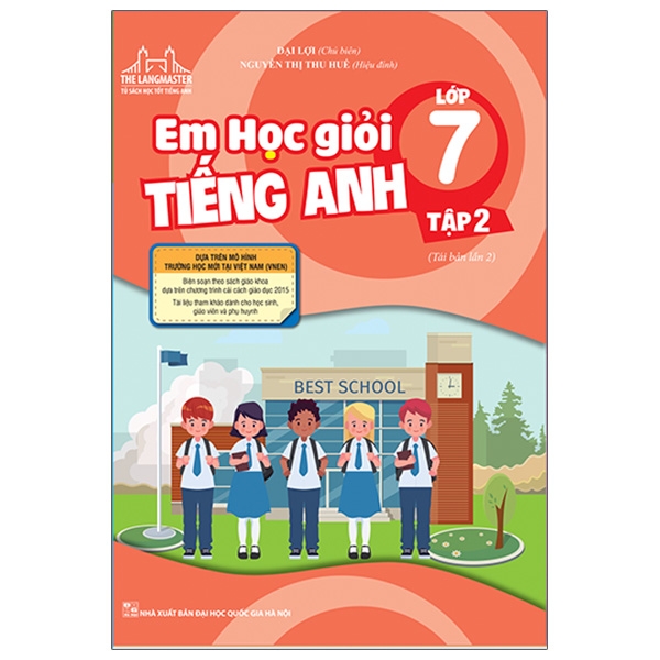 Fahasa - the langmaster - em học giỏi tiếng anh lớp 7 - tập 2