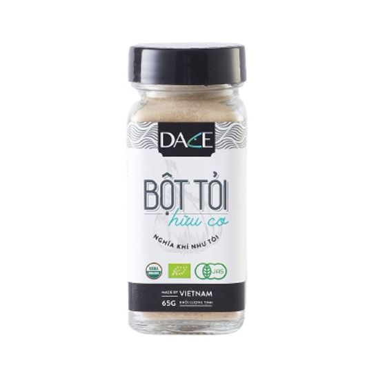 Bột tỏi hữu cơ 65gr - Dace