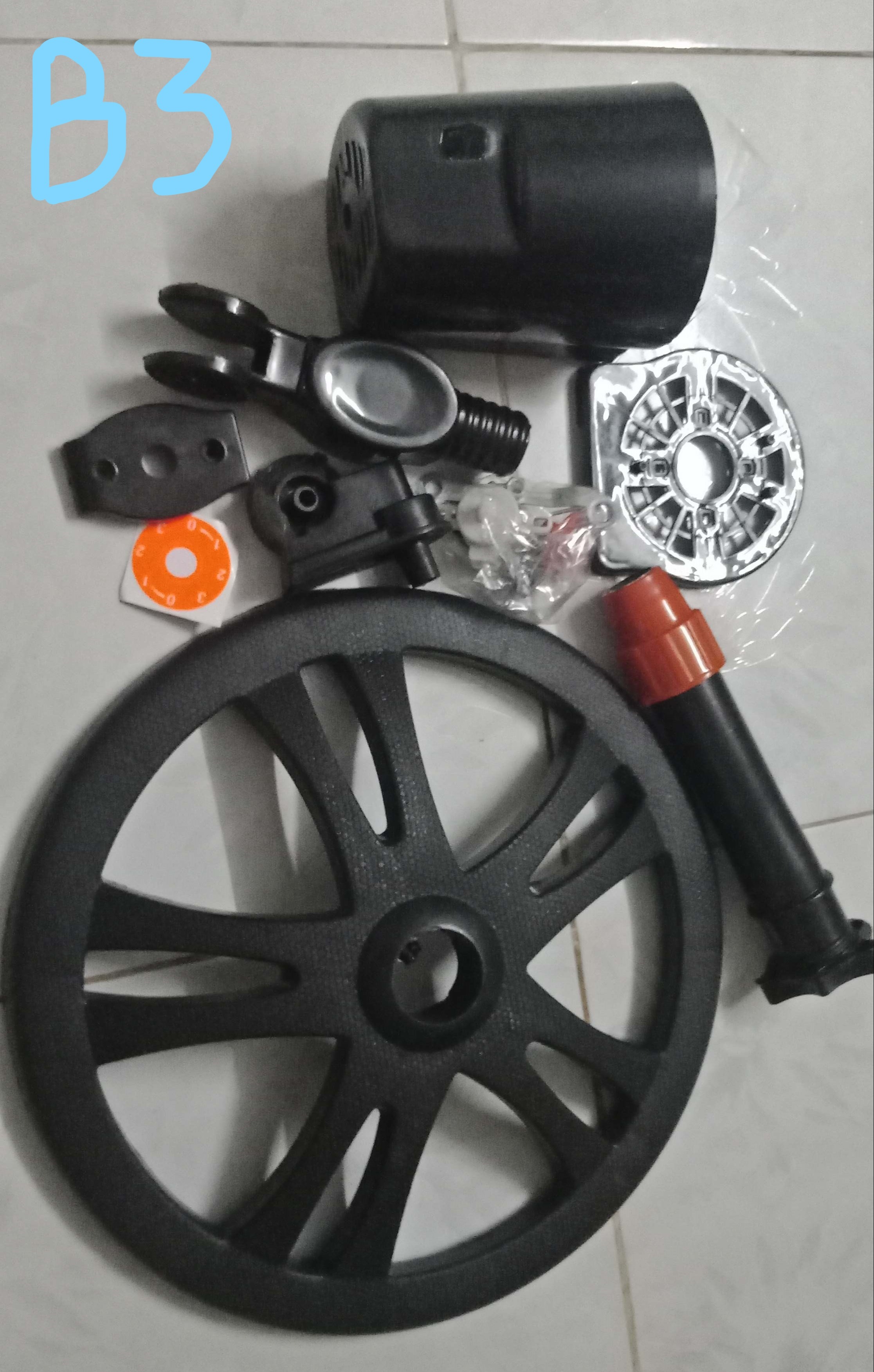 Bộ vỏ quạt công nghiệp B3