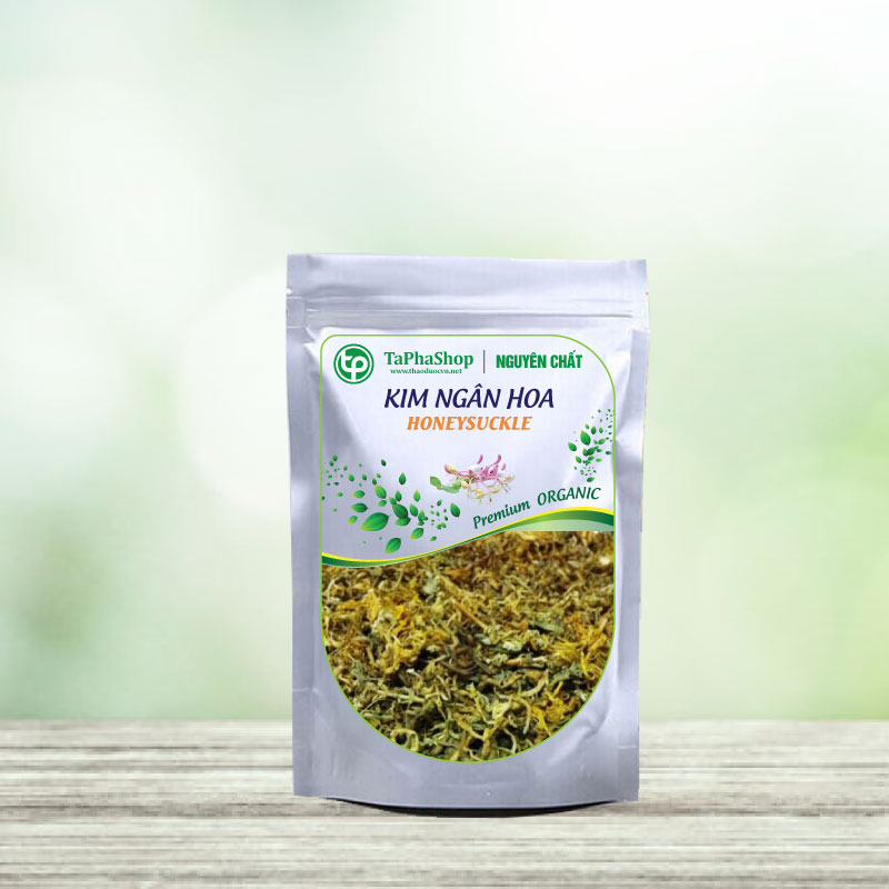 Kim ngân hoa khô 100g - tấn phát