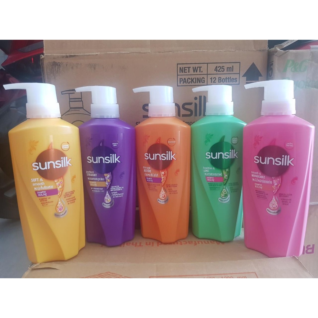 Dầu gội đầu Sunsilk mềm mượt Thái Lan