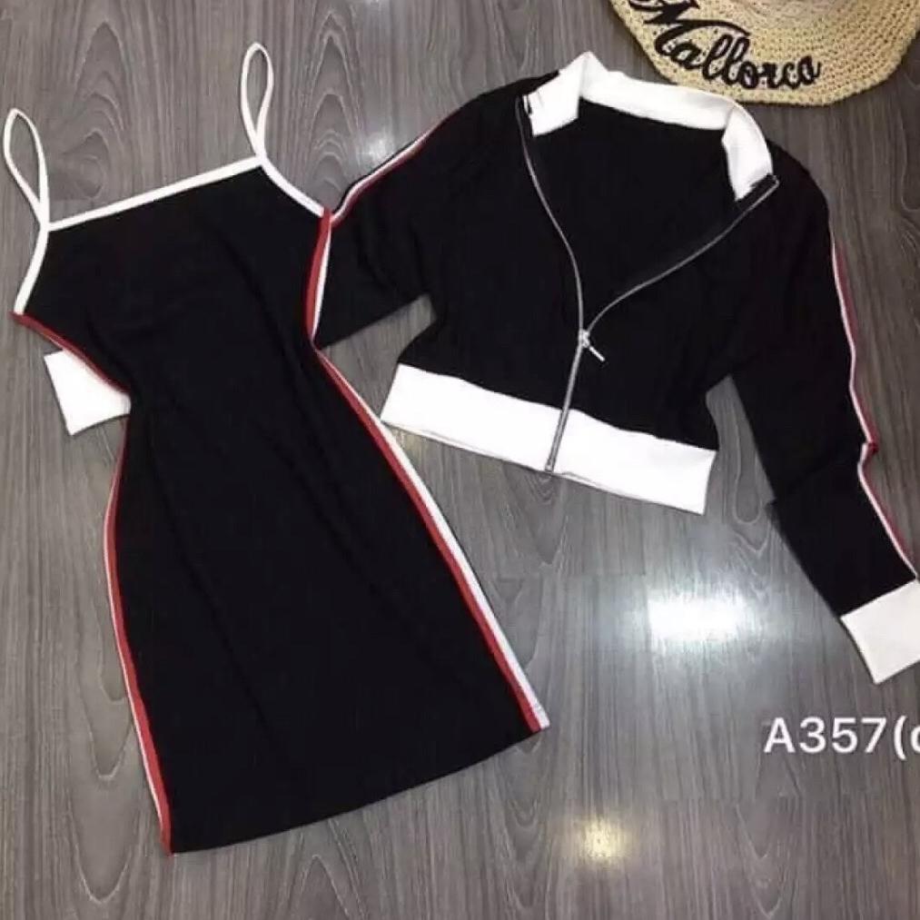 sét váy body áo khoác ngoài (dưới 45kg trở lại)