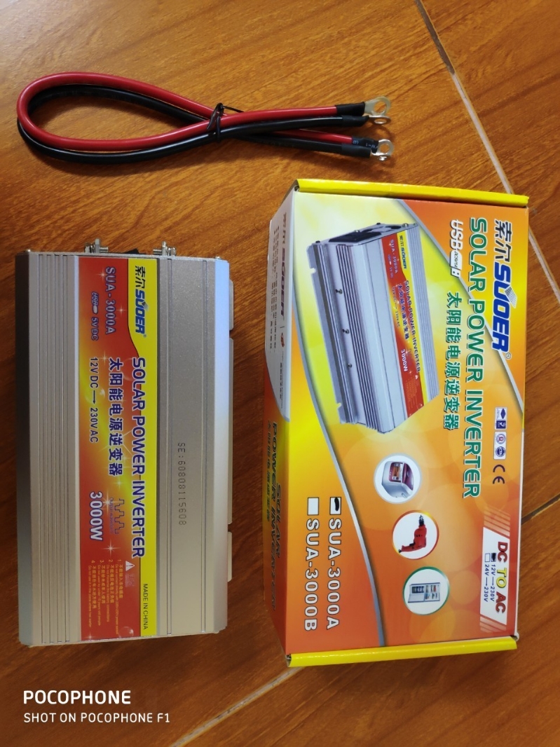 Bộ chuyển đổi từ 12v ra 220 loại 3000w