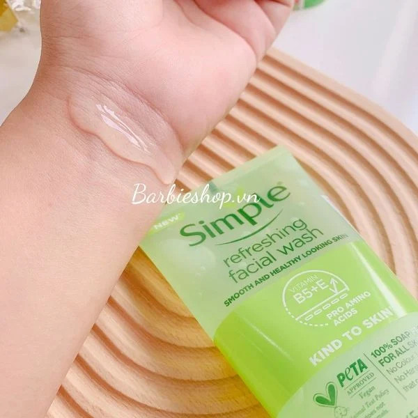 Sữa Rửa Mặt Simple Refreshing Facial Wash [150ml - 50ml]