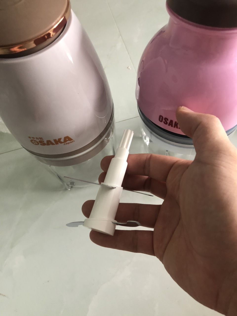 Phụ kiện máy xay osaka nắp nâu nắp