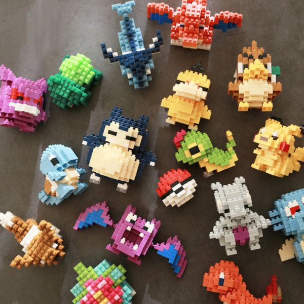 Bộ Đồ Chơi Lắp Ráp Lego Hình Pokemon Nhiều Loại Tùy Chọn