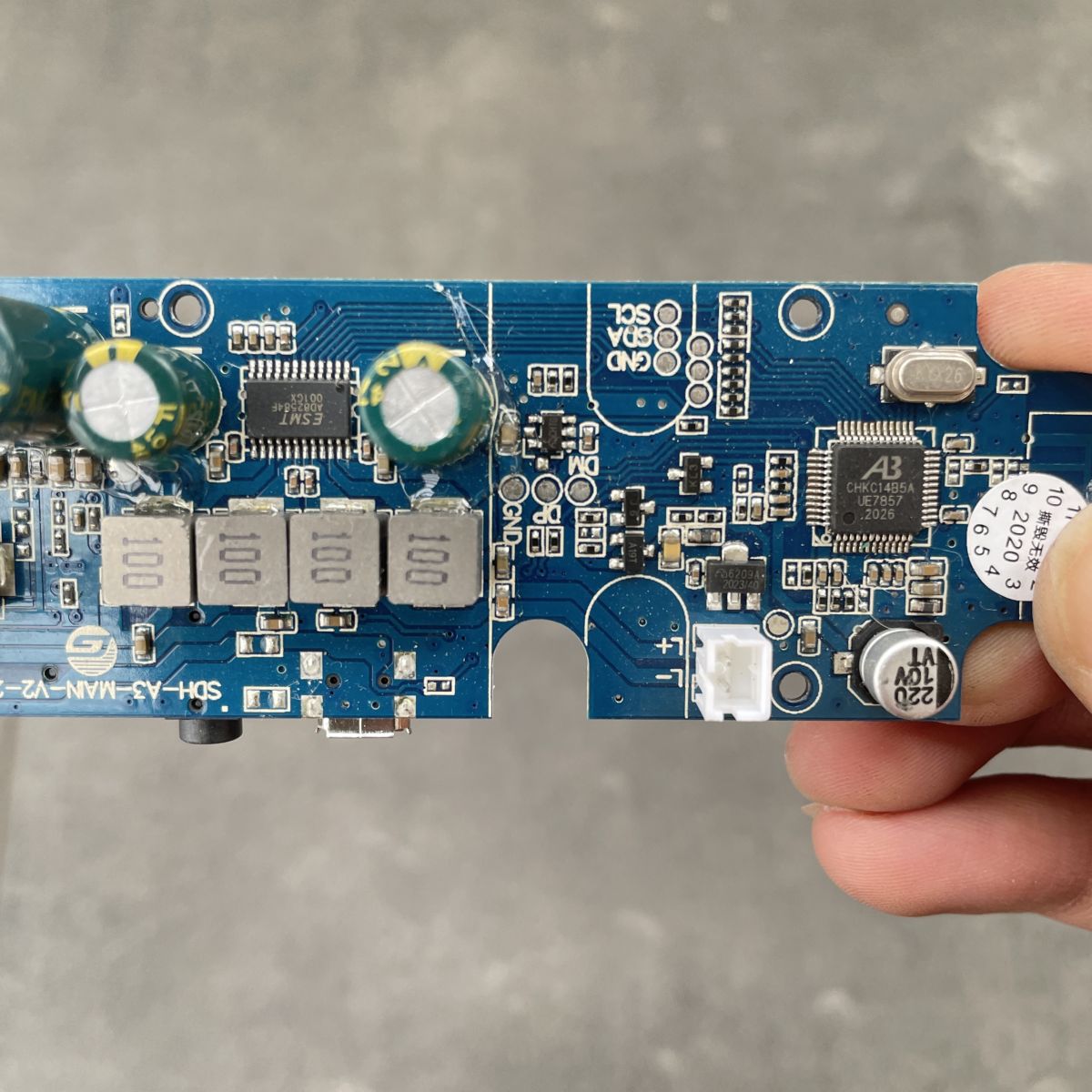 Mạch bluetooth tháo loa Sansui T8 công suất 2x15w DSP