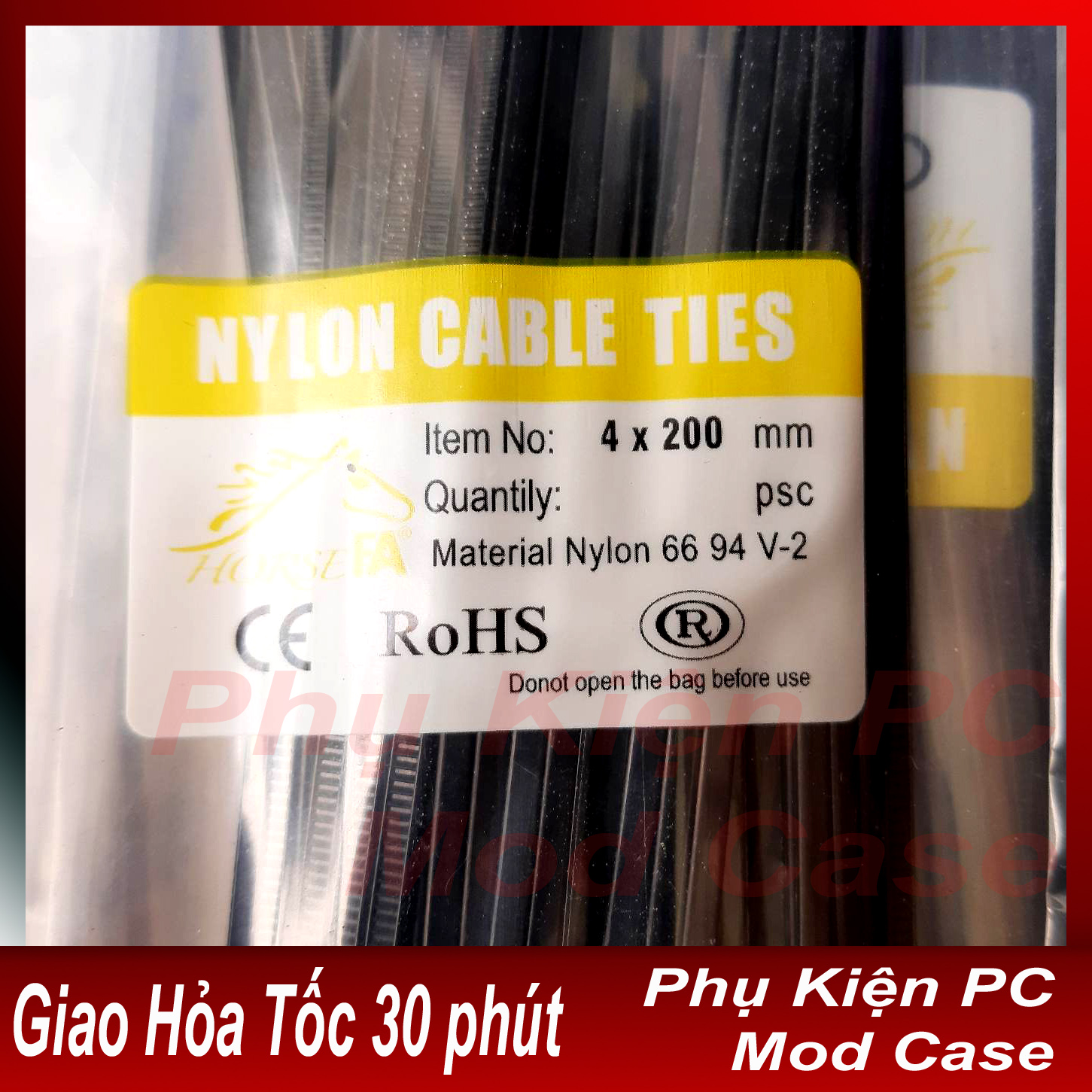 Dây rút đen cố định dây điện giúp anh em đi dây sau case gọn đẹp ...