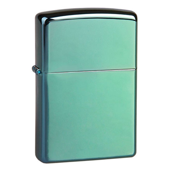 Bật lửa Zippo Chameleon xanh bóng 28129