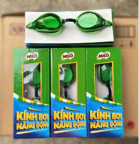 Kính bơi cho bé giá rẻ (quà tặng từ sữa Milo)