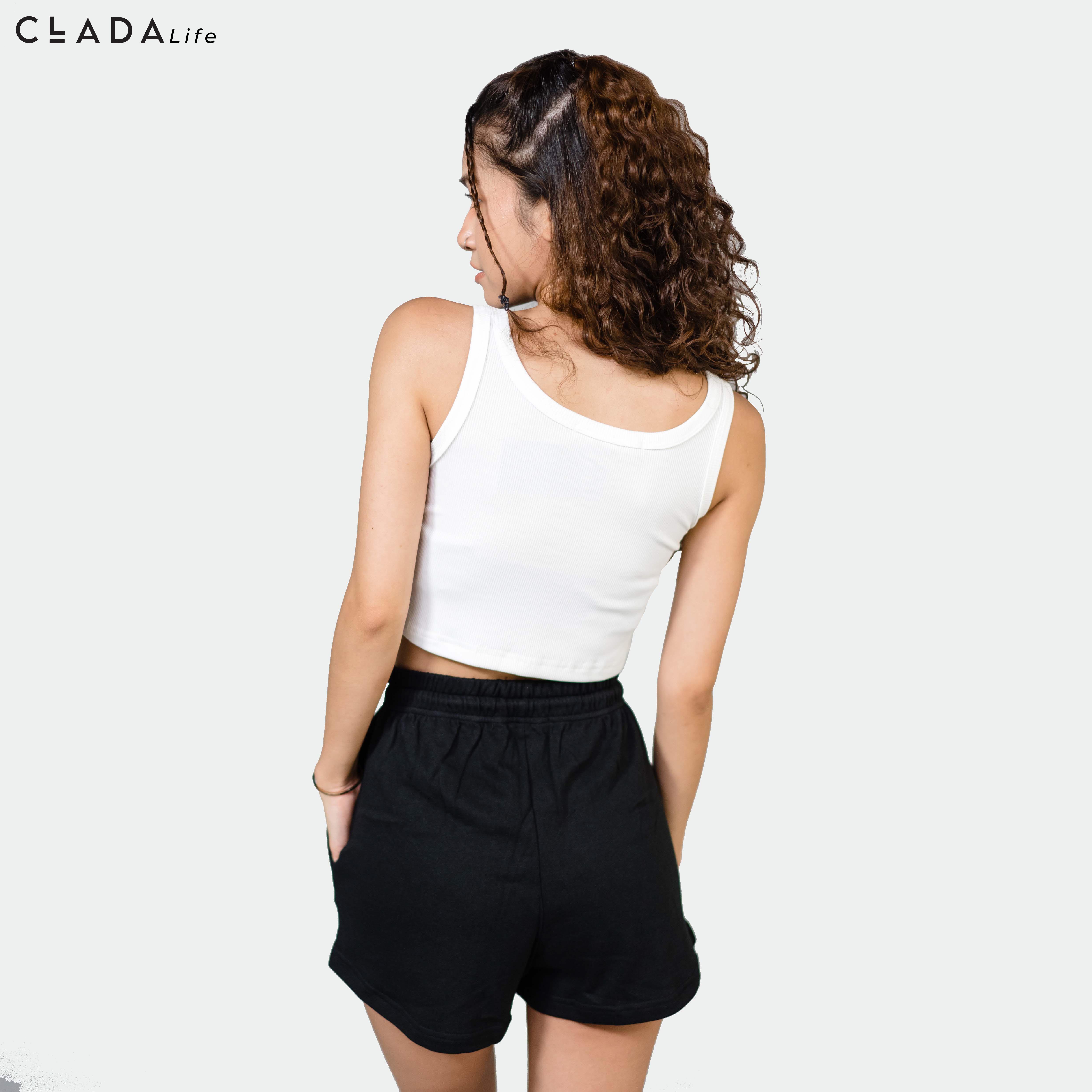 Quần short nữ thương hiệu CLADA - Đen