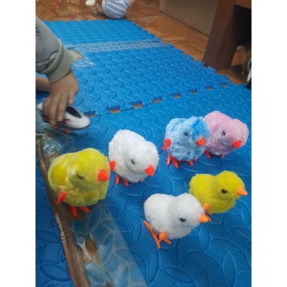 Gà con vặn cót biết chạy cho bé, Gà con chạy cót.