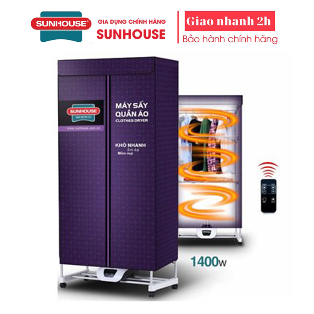 Máy sấy quần áo sunhouse SHD2707