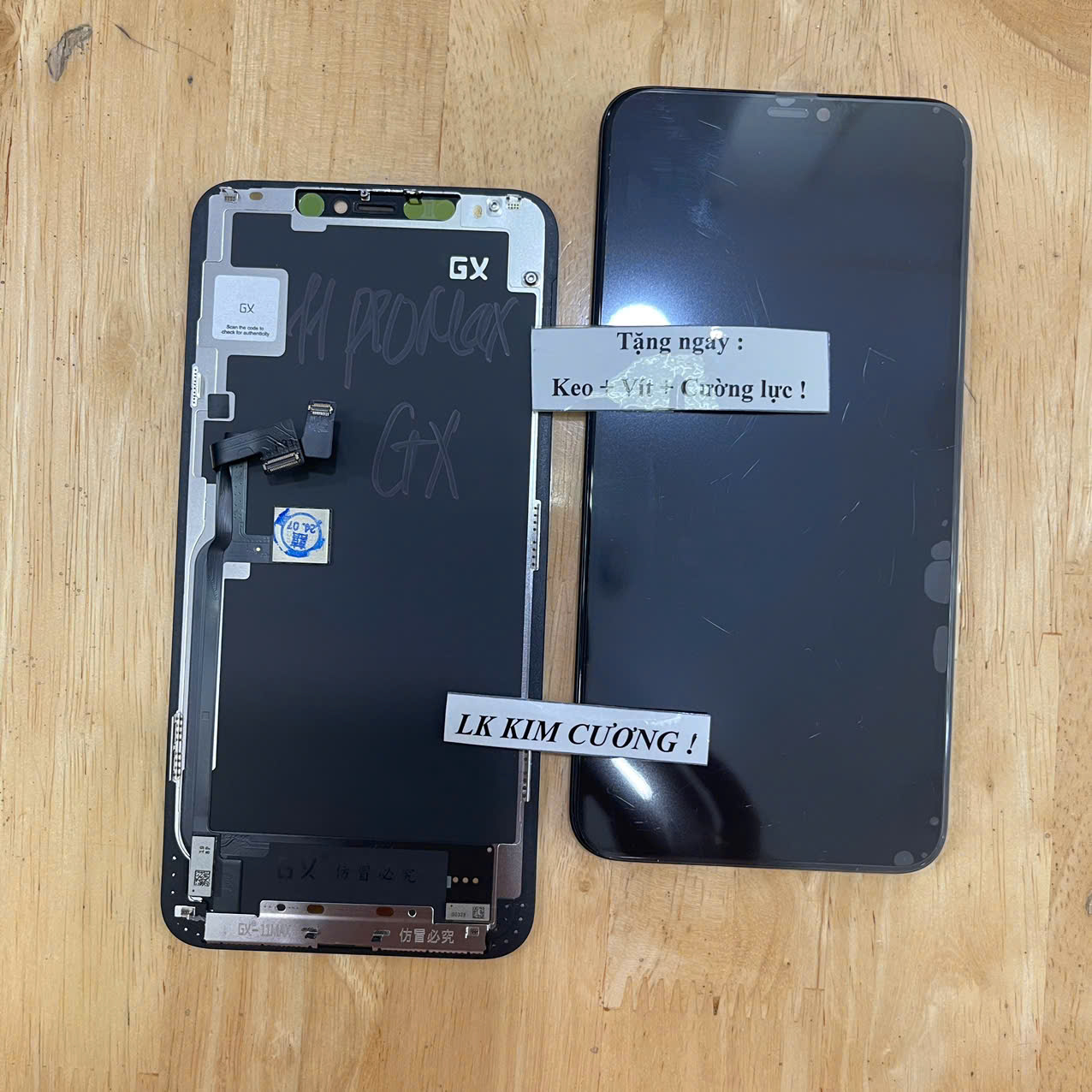 Màn hình tương thích ip 11 pro max - mã GX