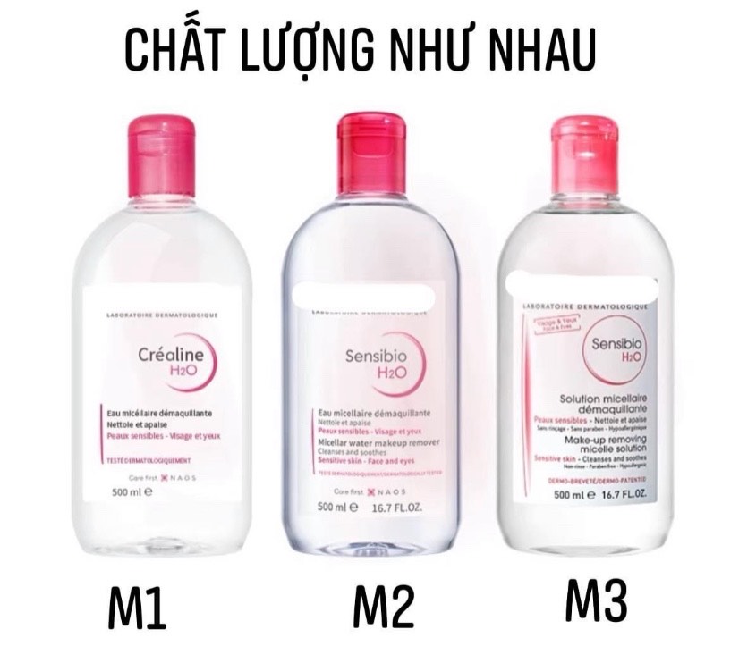 [BILL HÀN]-850ml-Tẩy trang Bioderma Sensibio