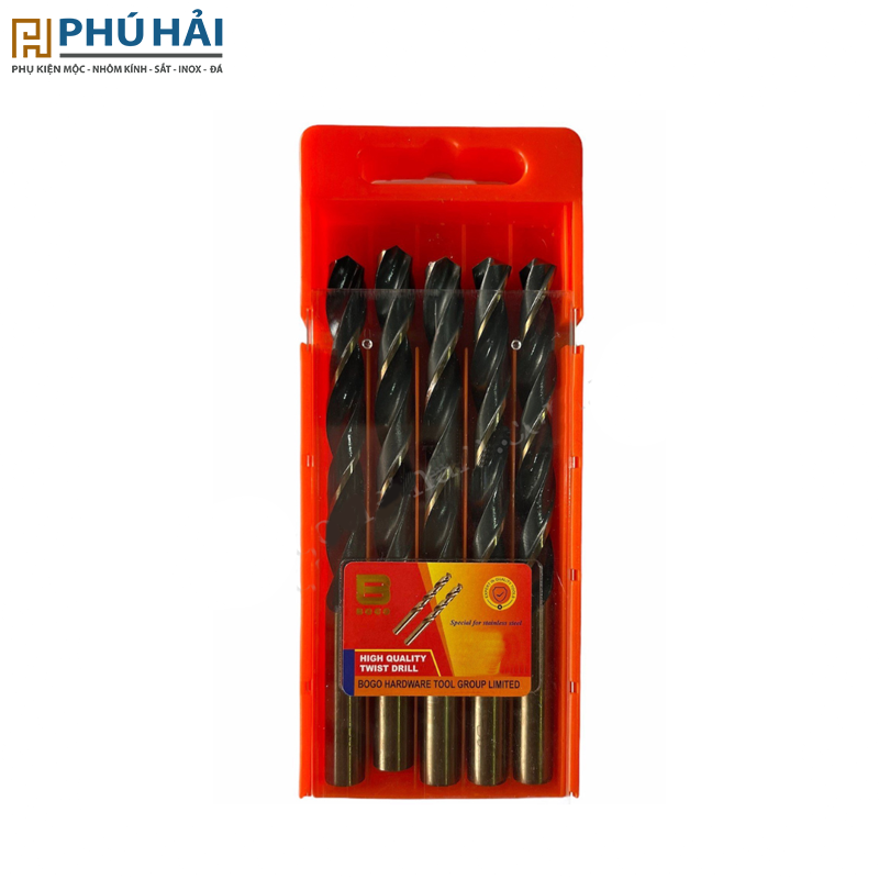 Mũi khoan inox BOGO nhiều kích thước
