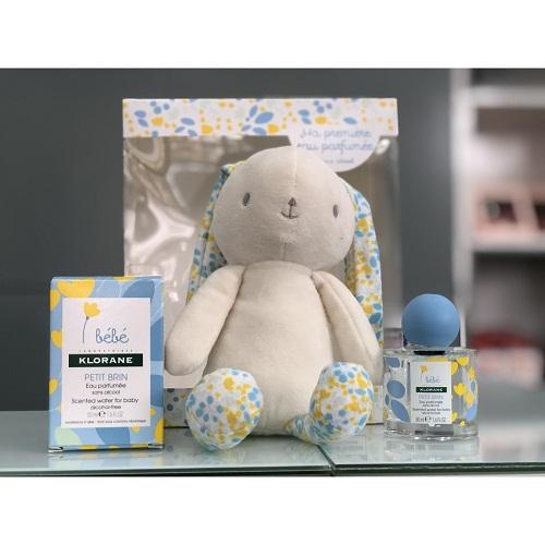 Set Nước Hoa Cho Bé Klorane Bebe Petit Brin 50ml (Tặng kèm thỏ bông siêu cute)