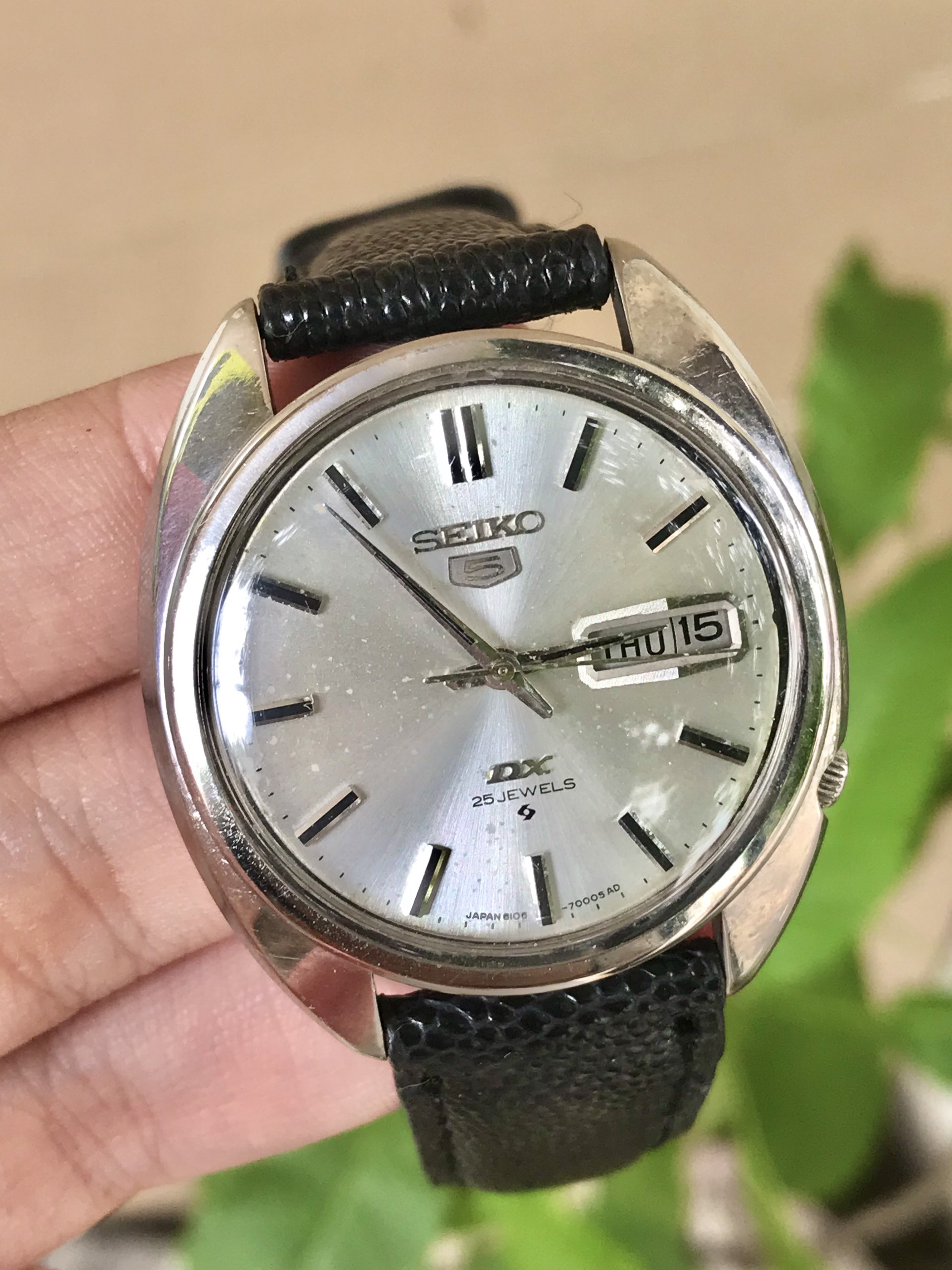 HCM]Đồng hồ nam SEIKO 5 DX 25 Jewels - của Nhật 