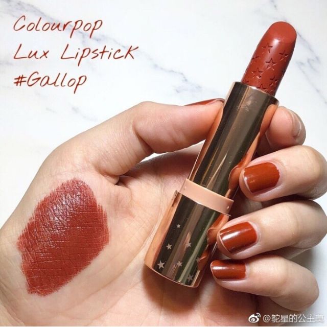 [HCM]Son thỏi Colourpop Lux Lipstick GALLOP